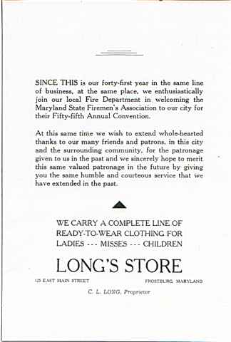 Long's Store 1947